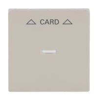 0 Zentralscheibe für Cardschalter, Abdeckung weiß, Retail