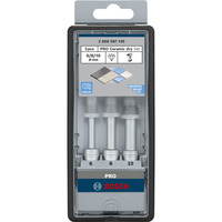 Bosch Professional PRO Ceramic dry Diamant-Trockenbohrer-Satz 3-teilig, 6 / 8 / 10mm