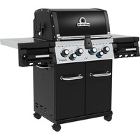 Broil King Gasgrill Regal 490 schwarz/edelstahl, mit Seiten- und Heckbrenner
