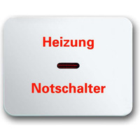 Busch-Jaeger Wippe mit Aufdruck Heizung-Notschalter Retail