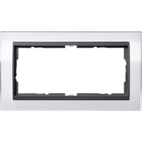 Gira Abdeckrahmen mit Zwischenrahmen, 2-fach weiß, Retail