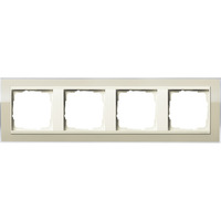 Gira Abdeckrahmen vierfach, Abdeckung Retail