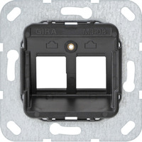 Gira Modular Jack 8 2fach Unterputz Tragring Retail