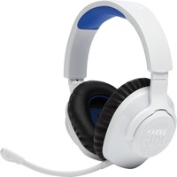 JBL Quantum 360P, Headset weiß/blau, Bluetooth, USB-C