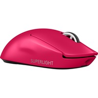 Logitech Gaming PRO X SUPERLIGHT 2, Gaming-Maus magenta, 2,4-GHz-LIGHTSPEED, kompatibel mit Windows und macOS