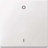 Merten Wippe Kennzeichen 0 und 1 für Wippschalter Einsatz weiß, Retail