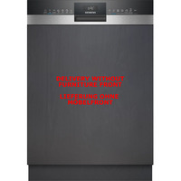 Siemens SN53ES04TE iQ300 , Spülmaschine edelstahl (gebürstet)/schwarz, 60 cm, Home Connect