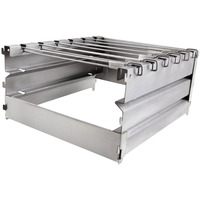 Broil King Multi-Windschutz für Infrarot-Seitenbrenner, Gestell edelstahl