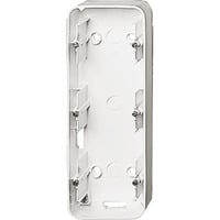 Busch-Jaeger Aufputzgehäuse dreifach für Einsätze und Zentralscheiben Reflex SI 1703-214 weiß (glänzend), Retail