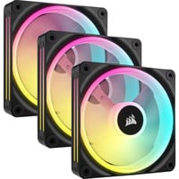 Corsair iCUE LINK QX120 RGB 120mm Generalüberholt, Gehäuselüfter schwarz, 120 mm