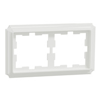 Merten D-Antik Rahmen 2-fach weiß, Retail