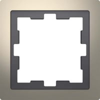 Merten Rahmen 1-fach grau, Retail