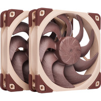Noctua NF-A12x25 G2 PWM Sx2-PP, Gehäuselüfter PWM-Anschluss, 2 Lüfter, 120 mm