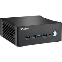 Shuttle XPC nano NT10H5, Barebone schwarz, ohne Betriebssystem