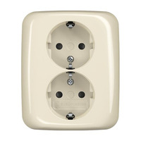 Busch-Jaeger Schutzkontakt-Doppelsteckdose Retail