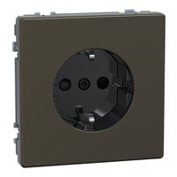 Merten Schutzkontaktsteckdose mit Steckklemmen bronze, Retail