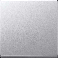 Merten Wippe Aluminium für Wechselschalter, Kreuzschalter und Taster, einteilige Ausführung aluminium, Retail