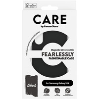 PanzerGlass Fearlessly Fashionable Case, Handyhülle schwarz, Samsung Galaxy S24, QI-kompatibel