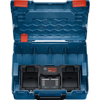 Bosch Professional EXPERT Schnell-Ladegerät EXAL18V2-320 schwarz, L-BOXX, AMPShare Alliance