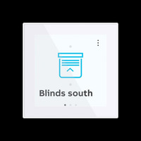 Busch-Jaeger RoomTouch 4 Zoll 1 bis 12 fach inklusive Busankoppler Typ RT/U12.86.11-811, Bedienteil Retail