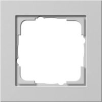 Gira Abdeckrahmen einfach, Abdeckung grau, Retail