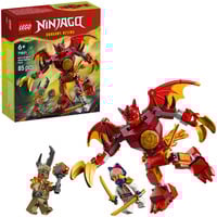LEGO 71851 Ninjago Kais Drachen-Mech Battle Set, Konstruktionsspielzeug 