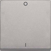 Merten Wippe Kennzeichen 0 und 1 für Wippschalter Einsatz aluminium, Retail