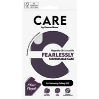 PanzerGlass Fearlessly Fashionable Case, Handyhülle pflaume, Samsung Galaxy S25