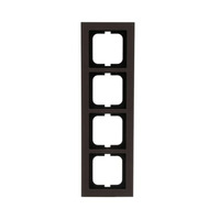 Busch-Jaeger Abdeckrahmen 4-fach, Abdeckung braun, Retail