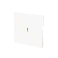 Busch-Jaeger Wippe mit Beschriftungsfeld weiß, Retail