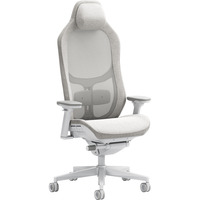 Fractal Design Refine 2 Hybrid Light, Gaming-Stuhl hellgrau/weiß