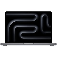 Apple MacBook Pro (14") 2023, Notebook grau, M3 10-Core GPU, MacOS, Deutsch, 36 cm (14.2 Zoll) & 120 Hz Display, 512 GB SSD