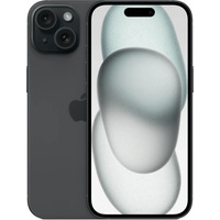 Apple iPhone 15 128GB Generalüberholt, Handy Schwarz, iOS