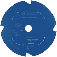 Bosch EXPERT Fibre Cement Kreissägeblatt, Ø 165mm, 4Z Bohrung 20mm, für Akku-Handkreissägen