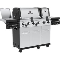 Broil King Gasgrill Regal S 690 Pro IR edelstahl, mit Infrarot-Seitenbrenner und Heckbrenner