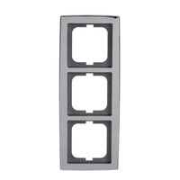 Busch-Jaeger Rahmen drei-fach chrom, Retail