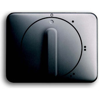 Busch-Jaeger Zentralscheibe für Dreistufen-Drehschalter, Abdeckung platin, Retail