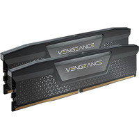 Corsair DIMM 128 GB DDR5-6000 (2x 64 GB) Dual-Kit, Arbeitsspeicher schwarz, CMK128GX5M2D6000C40, Vengeance, INTEL XMP
