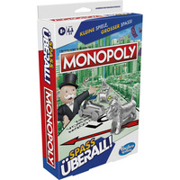 Hasbro Monopoly Kompakt Gesellschaftsspiel, Brettspiel 