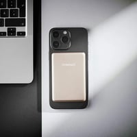 Intenso Magnetic Wireless Powerbank MW5000 Champagner champagner, 5.000 mAh, MagSafe, PD