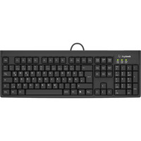 KeySonic KSK-8008U-IP, Tastatur schwarz, DE-Layout, Rubberdome