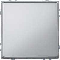 Merten Blindabdeckung Aluminium aluminium, Retail