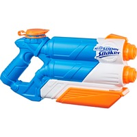 Hasbro Nerf Super Soaker Twin Tide, Wasserpistole blau/weiß