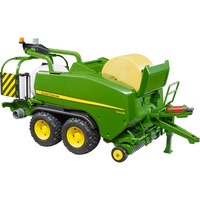 bruder 02032 John Deere Rundballen - Presswicke, Modellfahrzeug grün