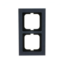 Busch-Jaeger Abdeckrahmen 2-fach, Abdeckung blau, Retail