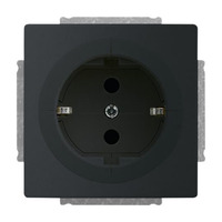 Busch-Jaeger Objektsteckdose Typ 20 EUAB-885 schwarz, Retail