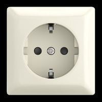 Busch-Jaeger Schutzkontaktsteckdose Aufputzmontage Retail