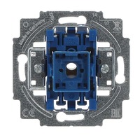 Busch-Jaeger Wippschalter-Einsatz Kreuzschalter 230 Volt 10 Ampere Typ 2000/7 US blau, Retail