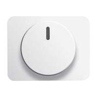 Busch-Jaeger Zentralscheibe stws glänzend für Drehdimmer Typ 6540-24G, Kunststoff, Thermoplast, Abdeckung Retail