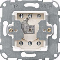 Merten Tastschalter Einsatz zwei polig Rollladentaster Typ 318901 Unterputz, Tastenschalter Retail